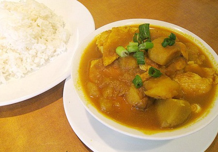 Curry Chicken and Rice
